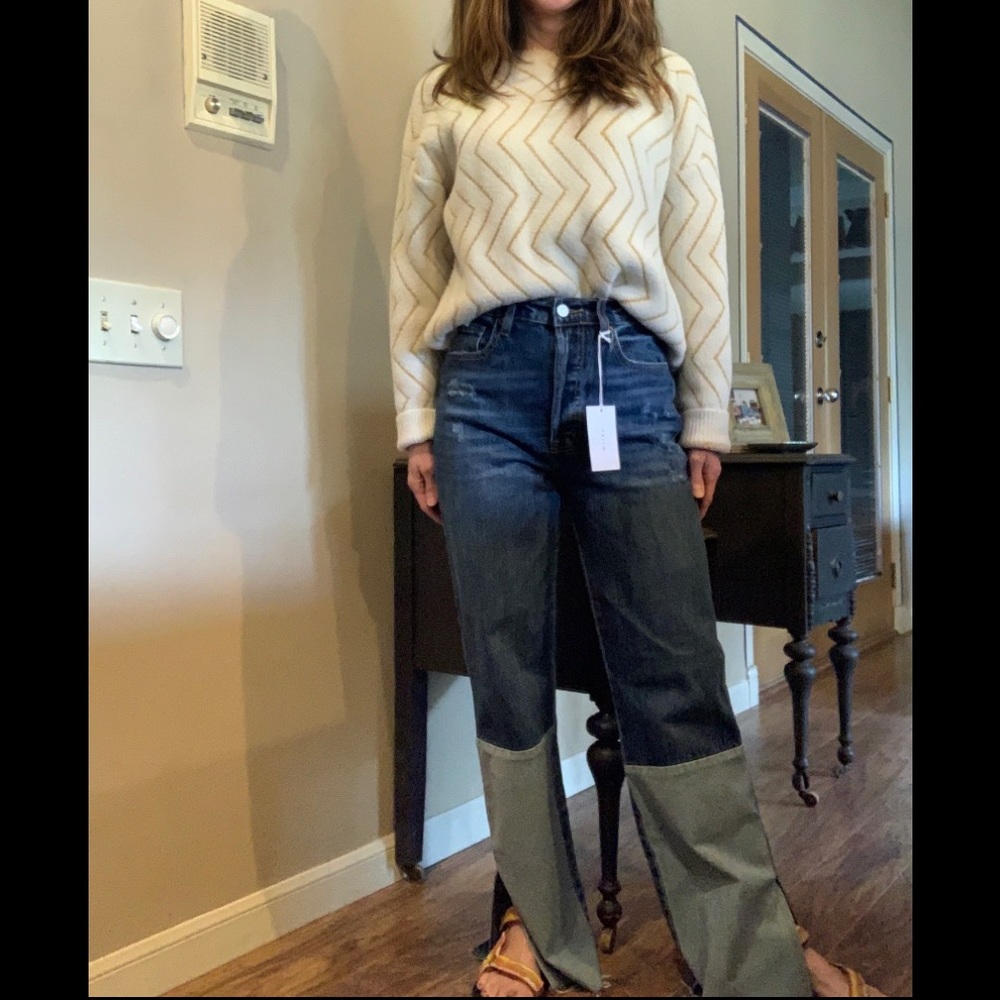 Cello Wide Leg High Rise Jean